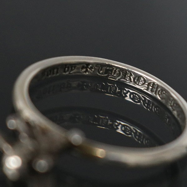 CHROME HEARTS Foti Mithra Lane Ring Silver Size ONE SIZE