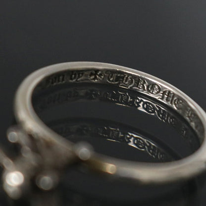 CHROME HEARTS Foti Mithra Lane Ring Silver Size ONE SIZE