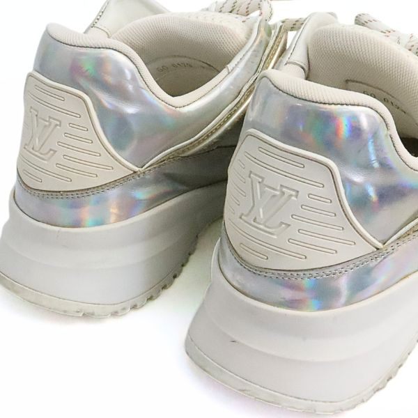 Louis Vuitton Zigzag Line Mesh Lowtop Sneakers White Size 7