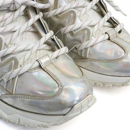 Louis Vuitton Zigzag Line Mesh Lowtop Sneakers White Size 7