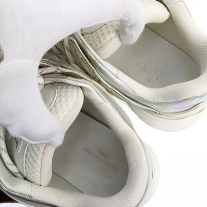 Louis Vuitton Zigzag Line Mesh Lowtop Sneakers White Size 7