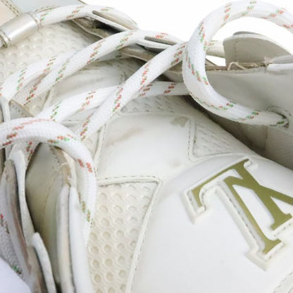 Louis Vuitton Zigzag Line Mesh Lowtop Sneakers White Size 7