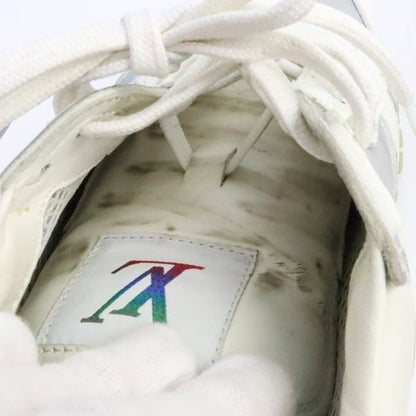 Louis Vuitton Run Away Line Monogram Sneakers White Size 7