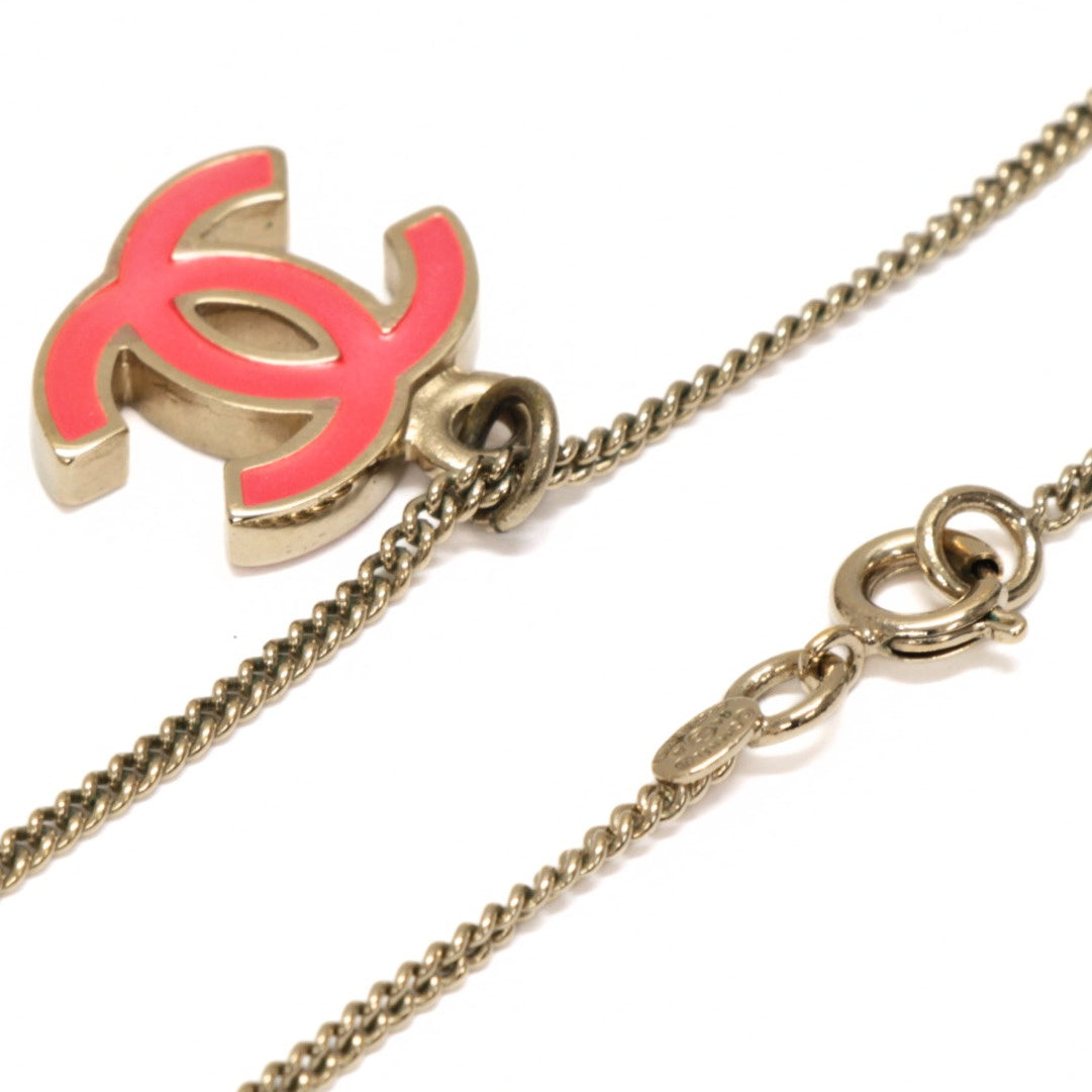 CHANEL Classic Reversible CC Gold Necklace Size ONE SIZE