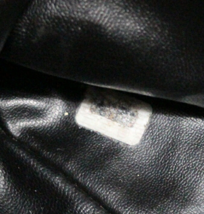 CHANEL Vintage Drawstring Backpack Black Size ONE SIZE