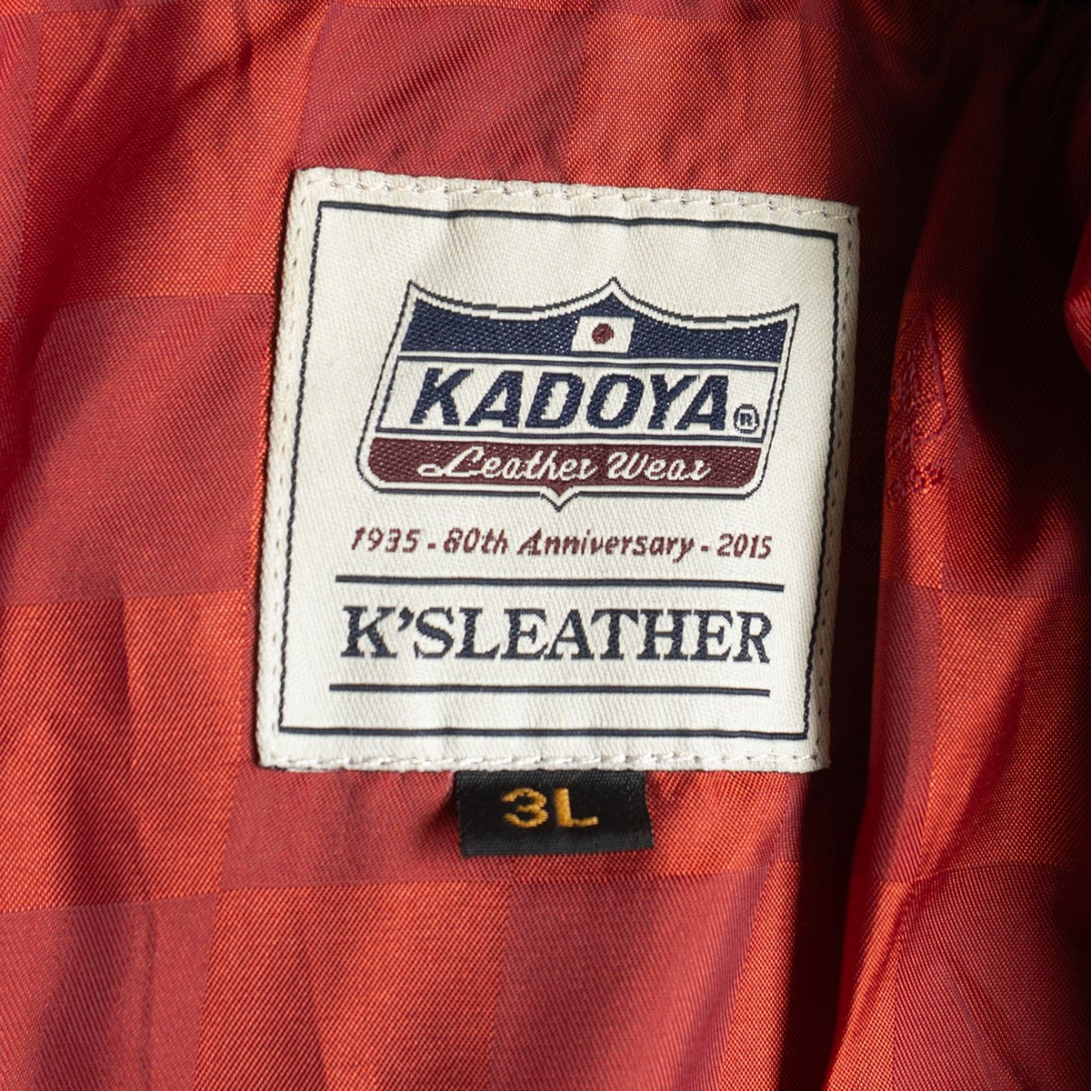 Kadoya American double rider jacket Size 3L