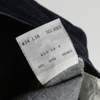 Levi's 501XX Big E Jeans Denim Pants Size 34×36