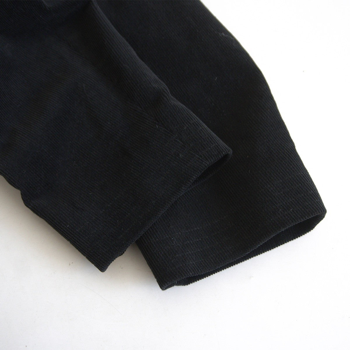 Grenfell Corduroy Chester Coat Black Size 40