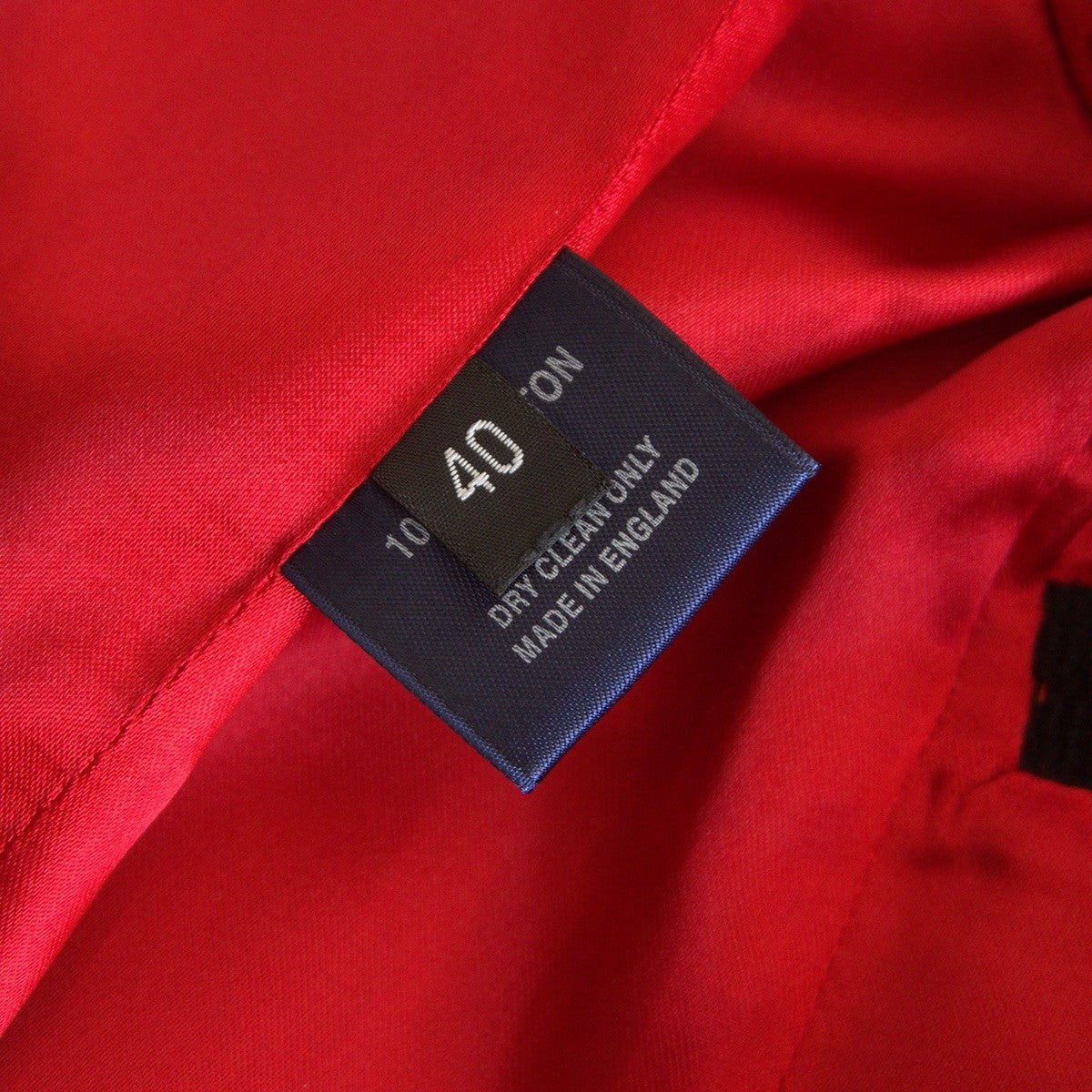 Grenfell Corduroy Chester Coat Black Size 40