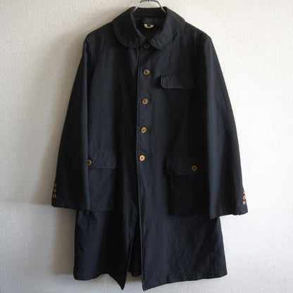 Comme des Garcons Round collar coat Black Size S