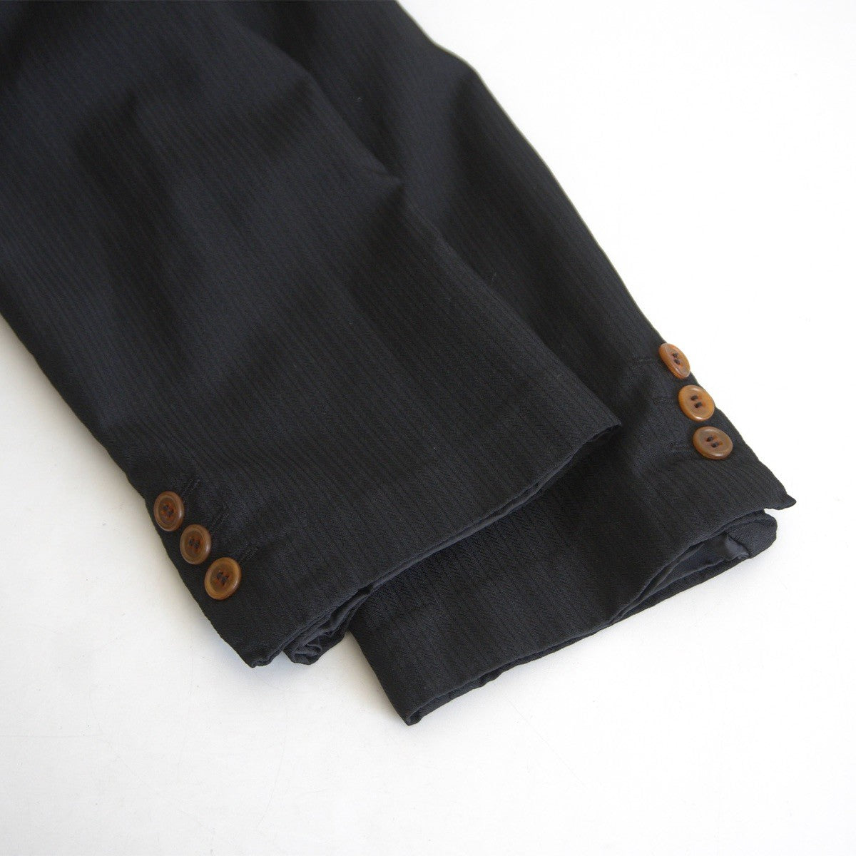 Comme des Garcons Round collar coat Black Size S