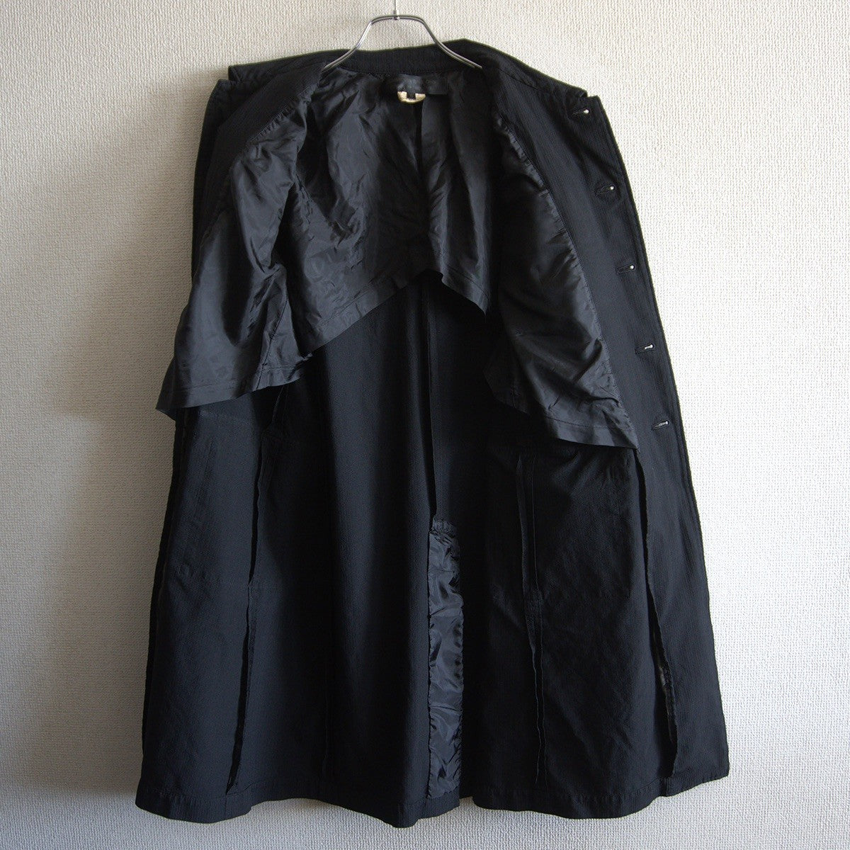 Comme des Garcons Round collar coat Black Size S