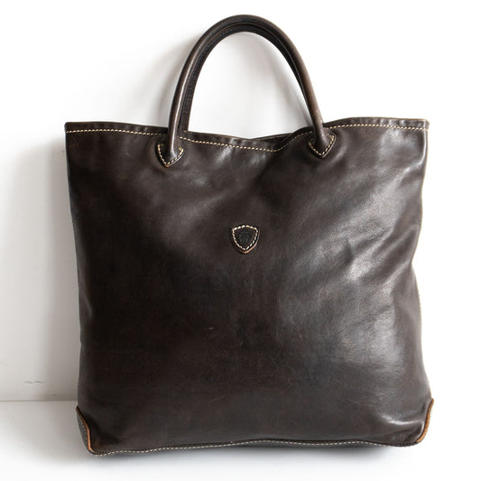 Felisi Leather tote bag Brown