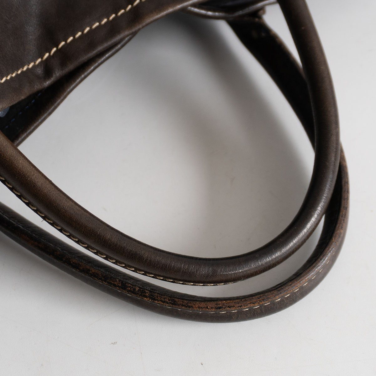 Felisi Leather tote bag Brown