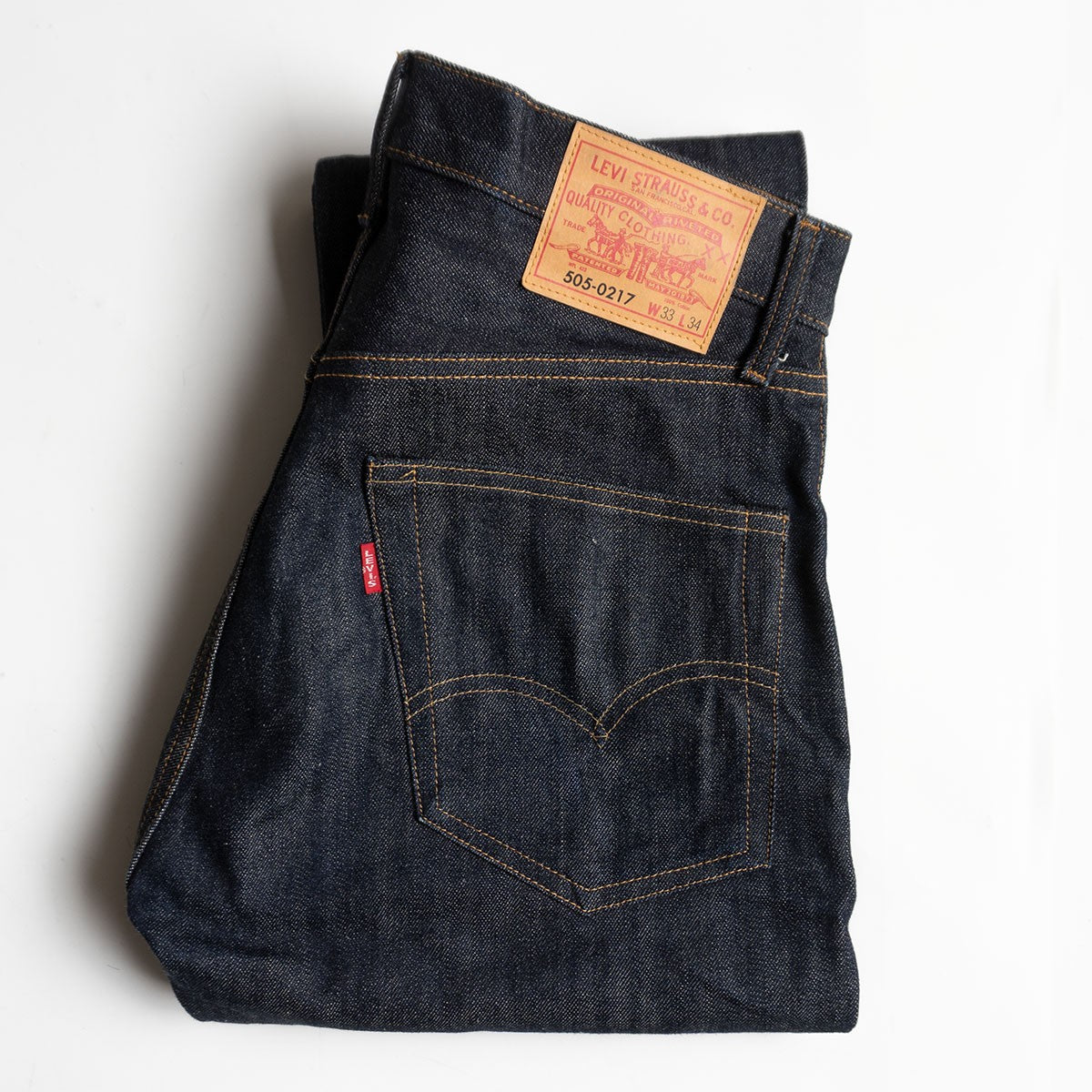 Levi's Vintage Clothing 505 Big E Jeans Denim Pants Size 33×34