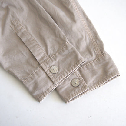 Stone Island 23SS Cupro Cotton Twill-TC Overshirt Jacket Size M