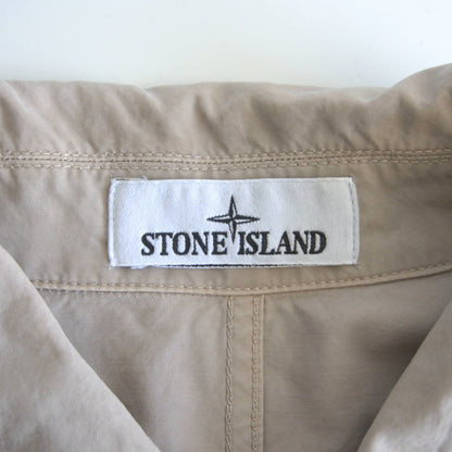 Stone Island 23SS Cupro Cotton Twill-TC Overshirt Jacket Size M