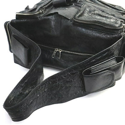 BALENCIAGA Superbusy Large Lambskin Bag Black Size ONE SIZE