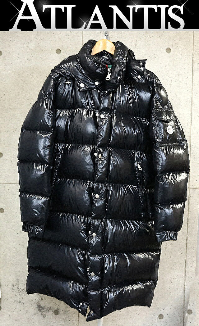 MONCLER Hanoverian Long Down Coat Size 4