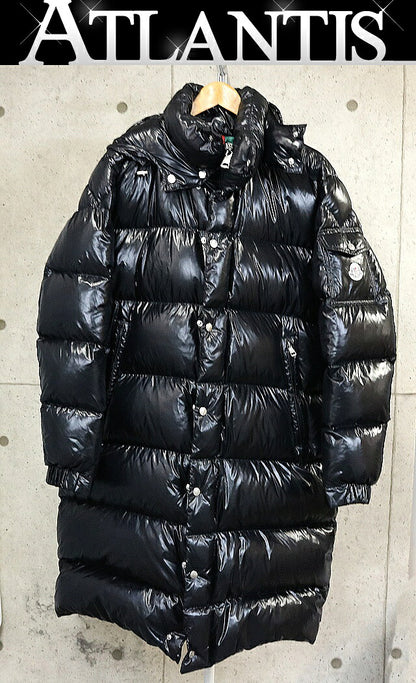 MONCLER Hanoverian Long Down Coat Size 4