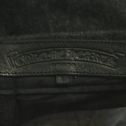 CHROME HEARTS Star Patch 5-Pocket Denim Jeans Indigo Size 31