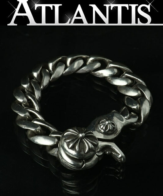 CHROME HEARTS Classic Link Cross Ball Clip Size ONE SIZE