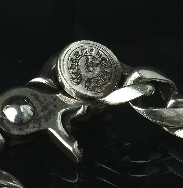CHROME HEARTS Classic Link Cross Ball Clip Size ONE SIZE