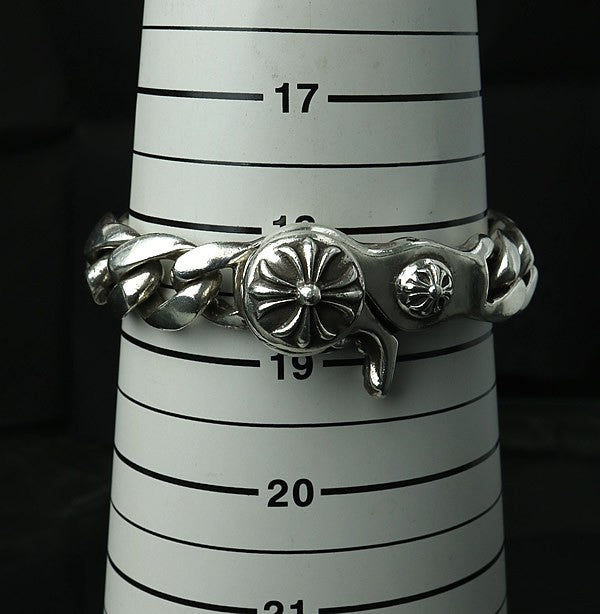 CHROME HEARTS Classic Link Cross Ball Clip Size ONE SIZE