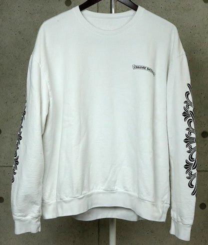 CHROME HEARTS Floral Cross Old English Dagger Size M