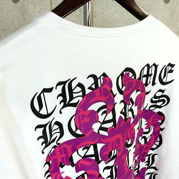 CHROME HEARTS Floral Cross Old English Dagger Size M
