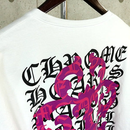 CHROME HEARTS Floral Cross Old English Dagger Size M