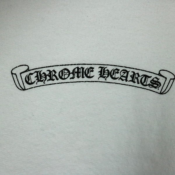 CHROME HEARTS Floral Cross Old English Dagger Size M
