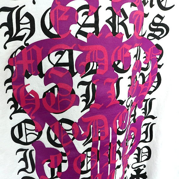 CHROME HEARTS Floral Cross Old English Dagger Size M