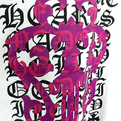 CHROME HEARTS Floral Cross Old English Dagger Size M