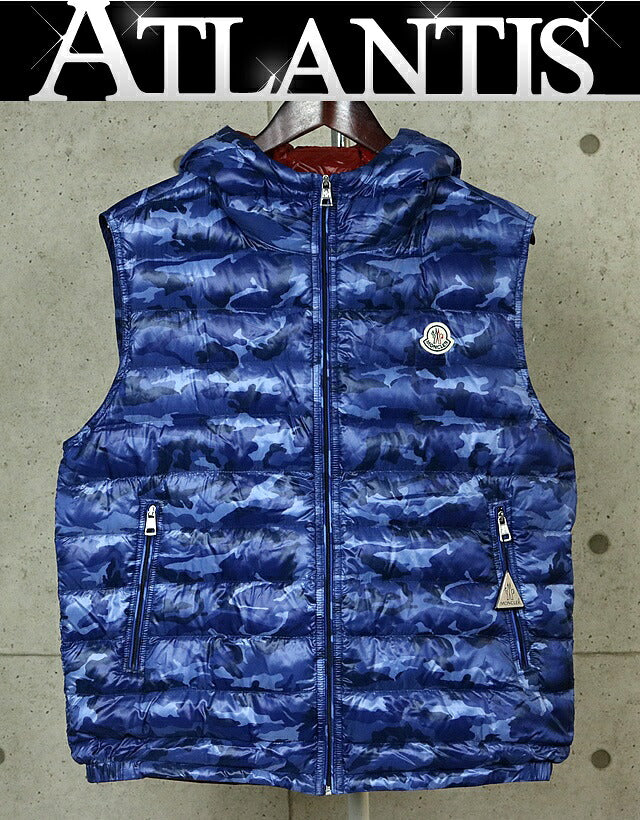MONCLER Patrick Camo Light Down Jacket Size 5