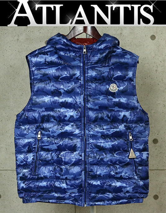 MONCLER Patrick Camo Light Down Jacket Size 5