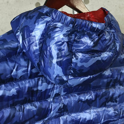 MONCLER Patrick Camo Light Down Jacket Size 5