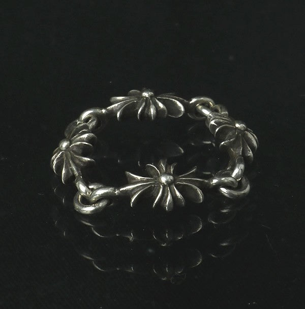 CHROME HEARTS Tiny E CH Plus Ring Silver Size ONE SIZE