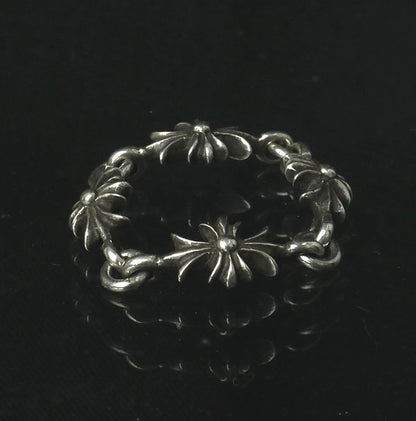 CHROME HEARTS Tiny E CH Plus Ring Silver Size ONE SIZE