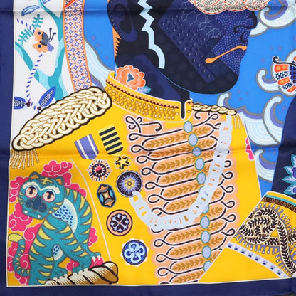HERMES FW21 Duo Cosmique Silk Carré 90 Scarf Size ONE SIZE