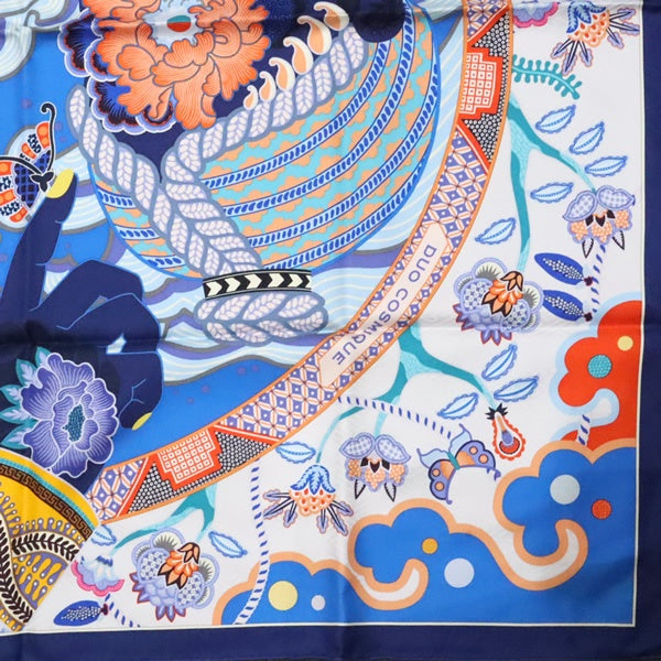 HERMES FW21 Duo Cosmique Silk Carré 90 Scarf Size ONE SIZE