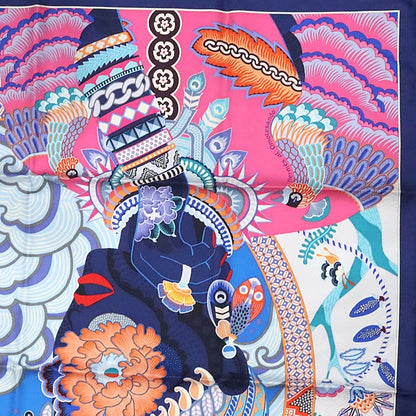 HERMES FW21 Duo Cosmique Silk Carré 90 Scarf Size ONE SIZE