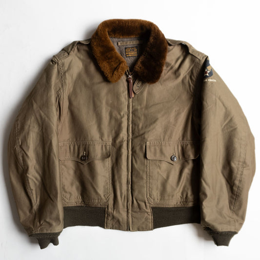 BUZZ RICKSON B-10 Flight Jacket Alpaca Lined Size S