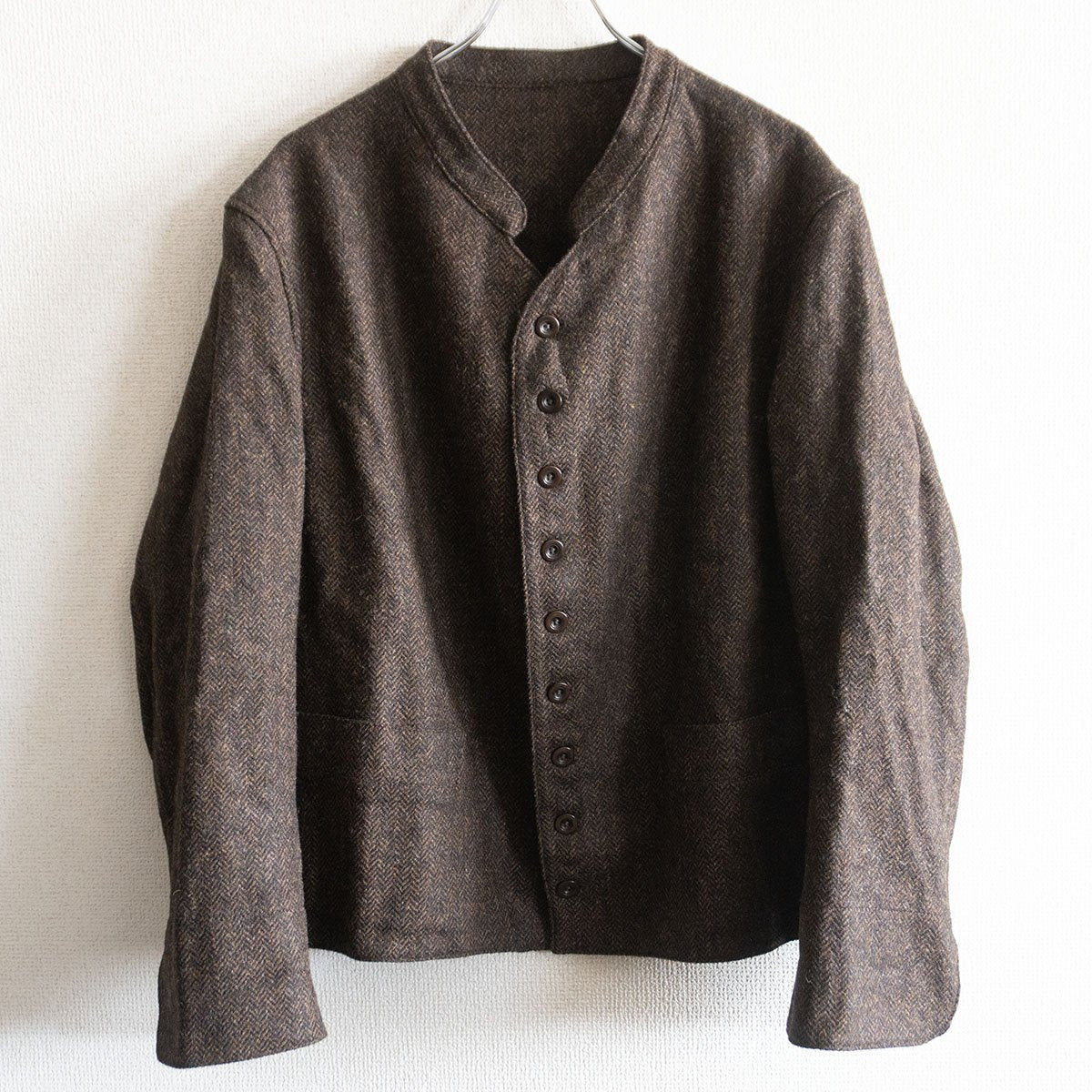 ANATOMICA Shetland Tweed Dolman Jacket Size XL