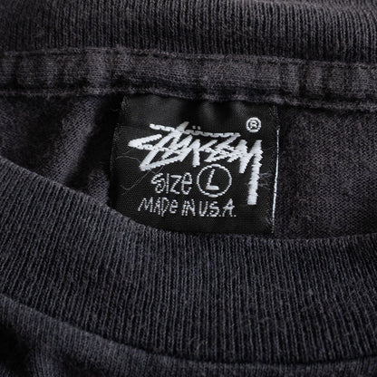 Stussy 80S Double-sided print T-shirt Size L