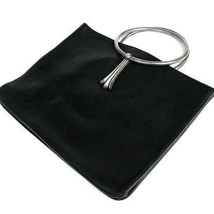 CHROME HEARTS Cross Tail Ring Bag Black Size ONE SIZE