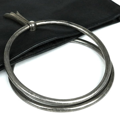 CHROME HEARTS Cross Tail Ring Bag Black Size ONE SIZE