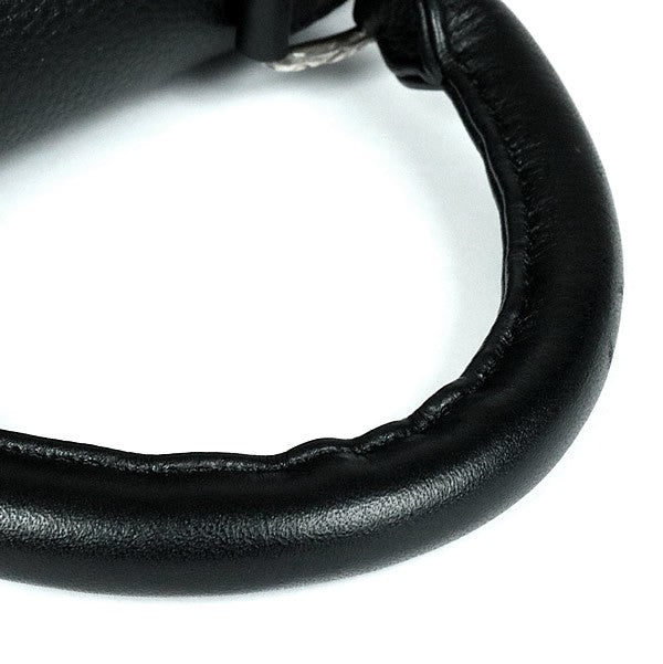 CHROME HEARTS ADAMS BS Flare Leather Handbag Size ONE SIZE