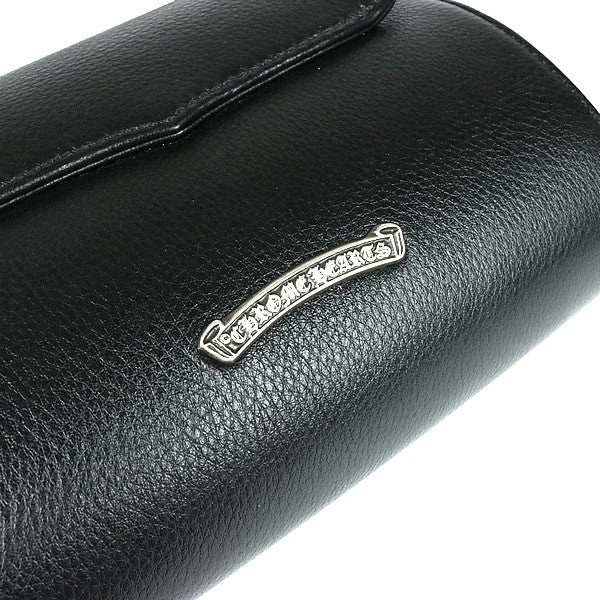 CHROME HEARTS ADAMS BS Flare Leather Handbag Size ONE SIZE