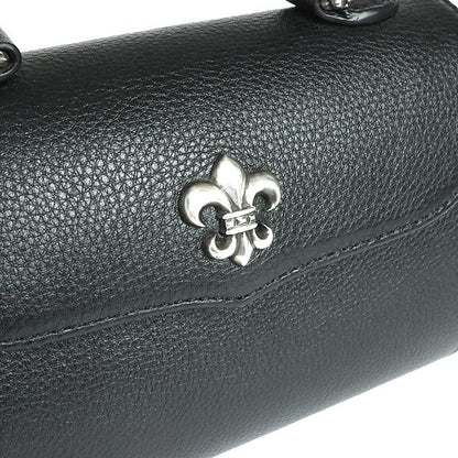 CHROME HEARTS ADAMS BS Flare Leather Handbag Size ONE SIZE